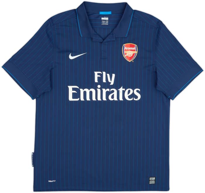 2009-10 Arsenal Away Shirt Fabregas #4 - 6/10 - (L)