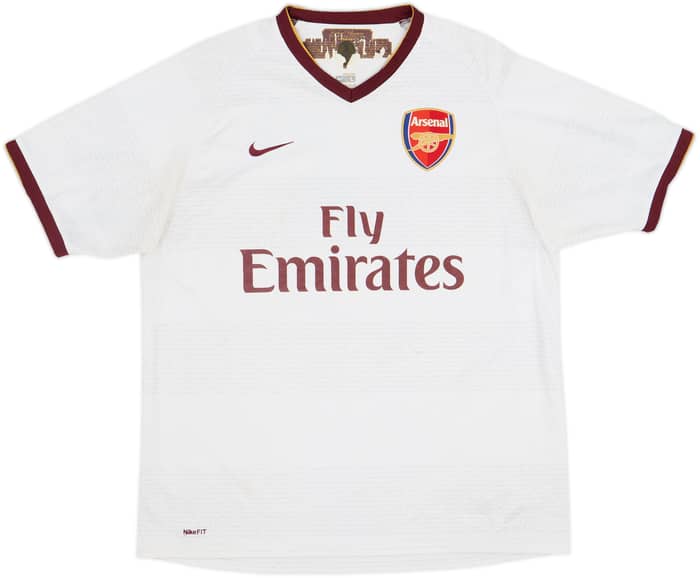 2007-08 Arsenal Away Shirt Gilberto #19 - 6/10 - (L)