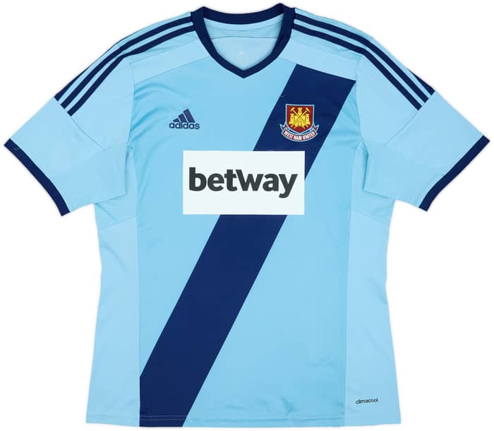 2014-15 West Ham Away Shirt Noble #16 - 8/10 - (L)