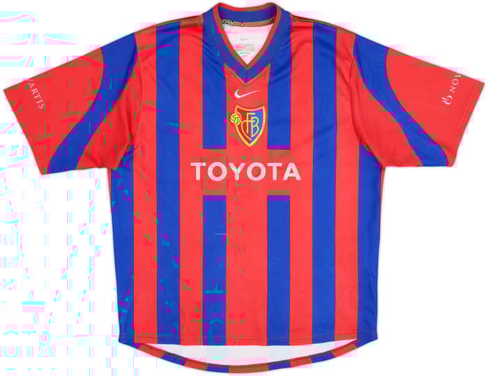 2000-02 FC Basel Home Shirt - 6/10 - (L)