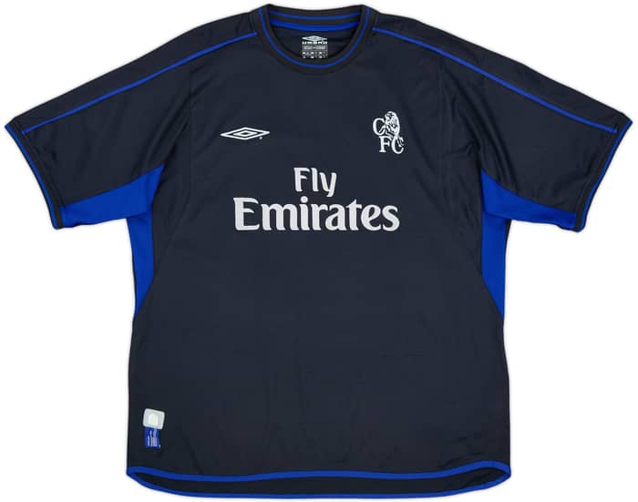 2002-04 Chelsea Camiseta de visitante Zola #25 - 8/10 - (XXL)