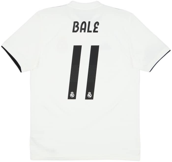 2018-19 Real Madrid Home Shirt Bale #11 - 10/10 - (M)