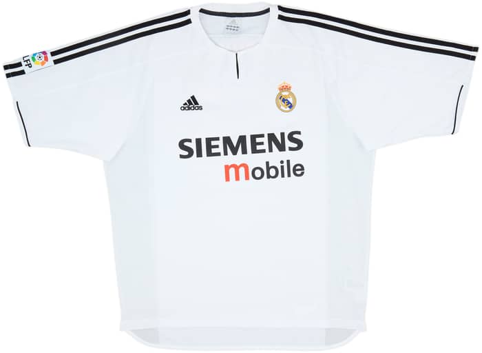 2003-04 Real Madrid Home Shirt Beckham #23 - 7/10 - (XL)