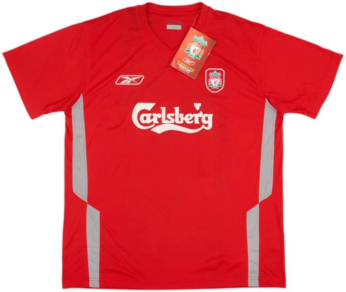 2004-05 Liverpool Reebok Training Shirt (M)