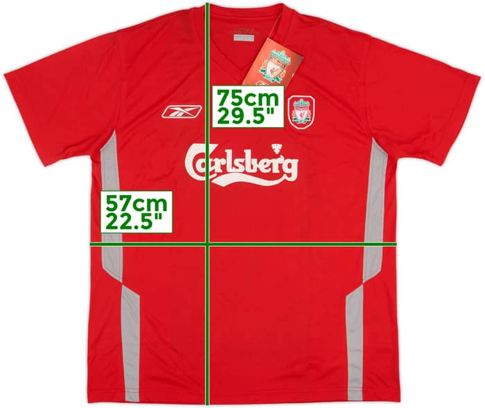 2004-05 Liverpool Reebok Training Shirt (M)