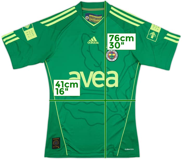 2010-11 Fenerbahce Fourth Shirt - 8/10 - (S)