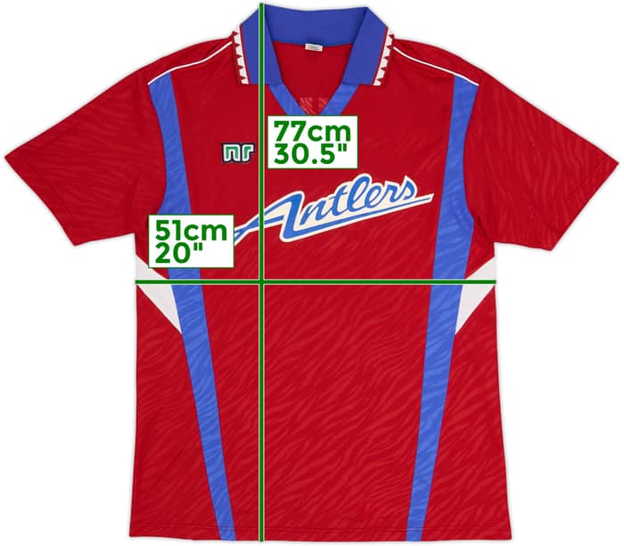 1992 Kashima Antlers Home Shirt - 9/10 - (M/L)