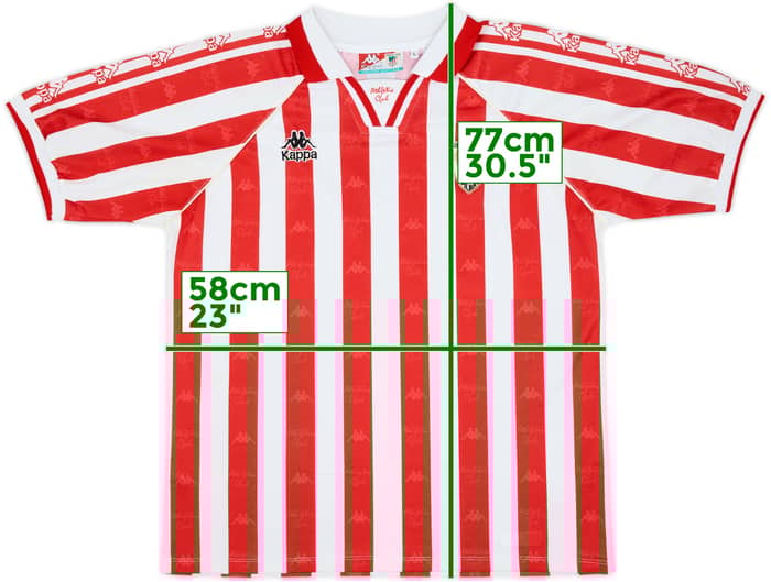 1995-97 Athletic Bilbao Home Shirt - 8/10 - (L)