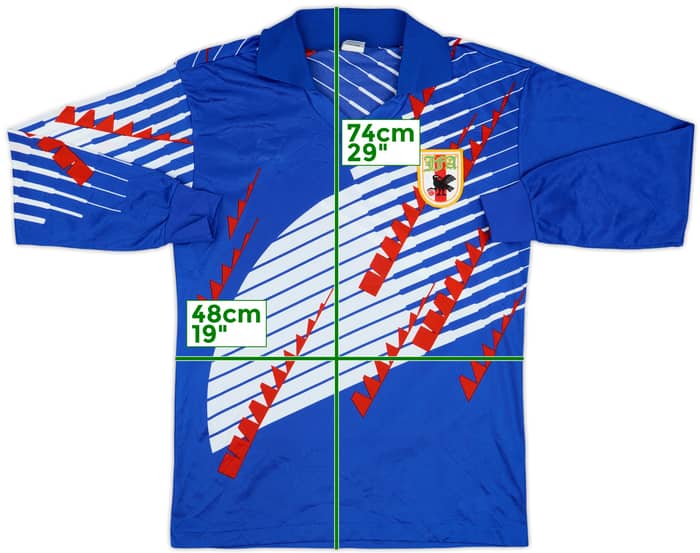 1993 Japan Home L/S Shirt - 4/10 - (L)