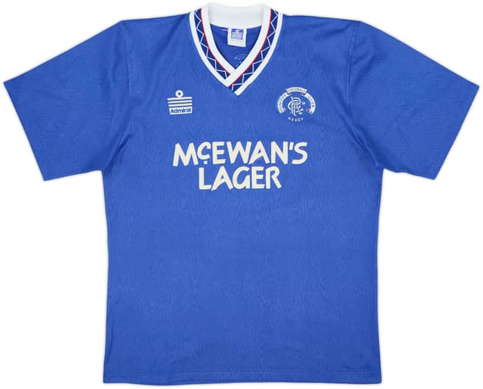 Camiseta de local del Rangers 1990-92 - 7/10 - (M)