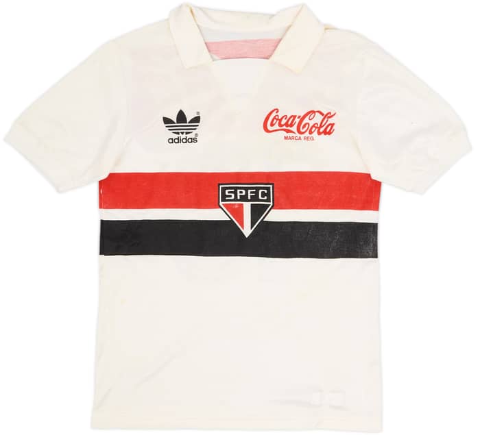 Camiseta de local del Sao Paulo 1987-88 #10 - 6/10 - (S)