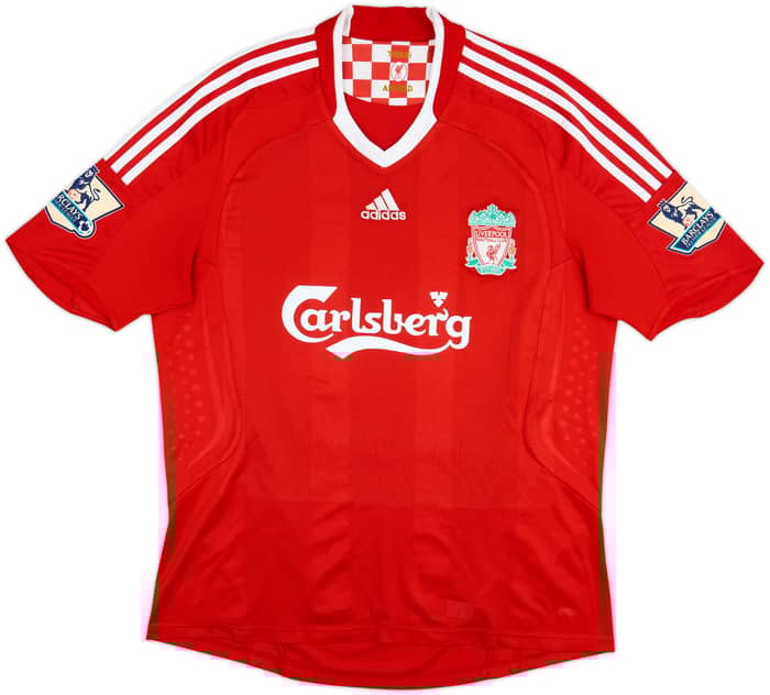 2008-10 Liverpool Home Shirt Torres #9 - 8/10 - (L)