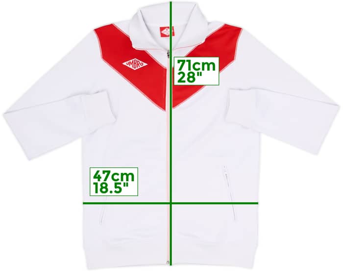 2010-11 Chaqueta de chándal Umbro del Lille - 8/10 - (S)