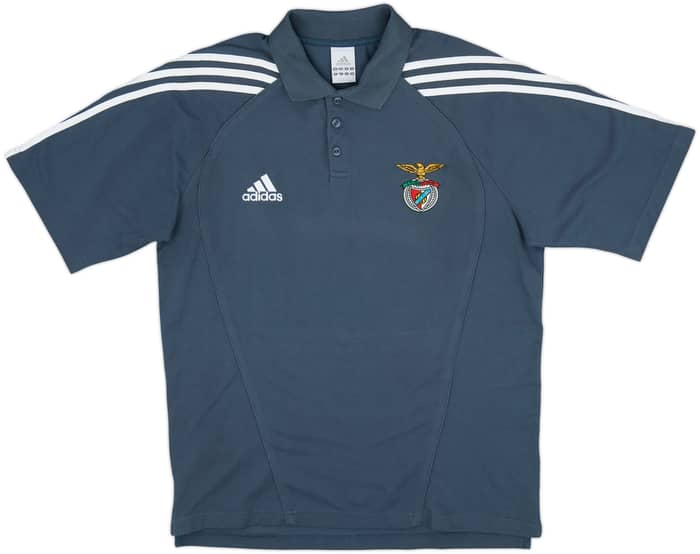 2005-06 Benfica adidas Polo Shirt - 9/10 - (L/XL)