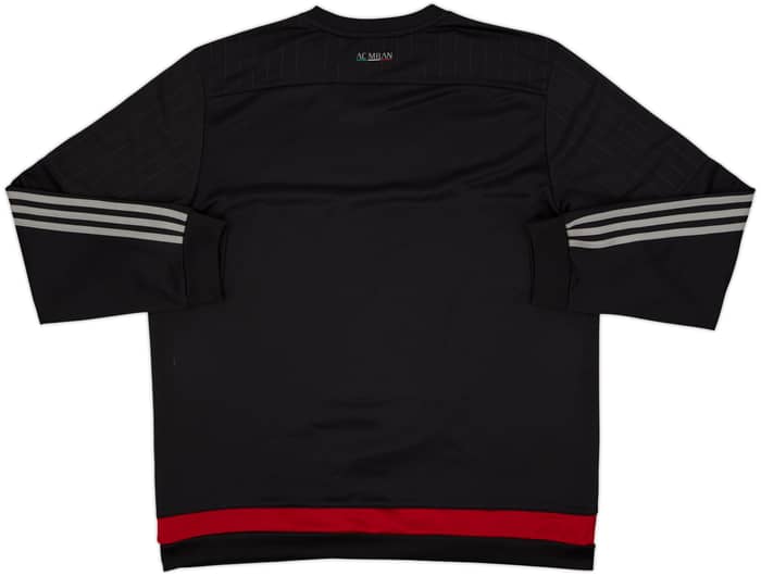 2015-16 AC Milan adidas Sweat Top - 6/10 - (XL)