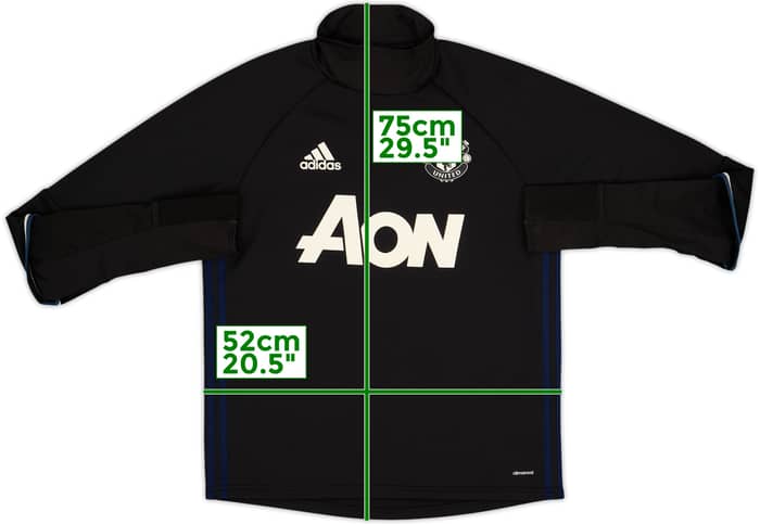 2016-17 Manchester United adidas Training Top - 8/10 - (M)