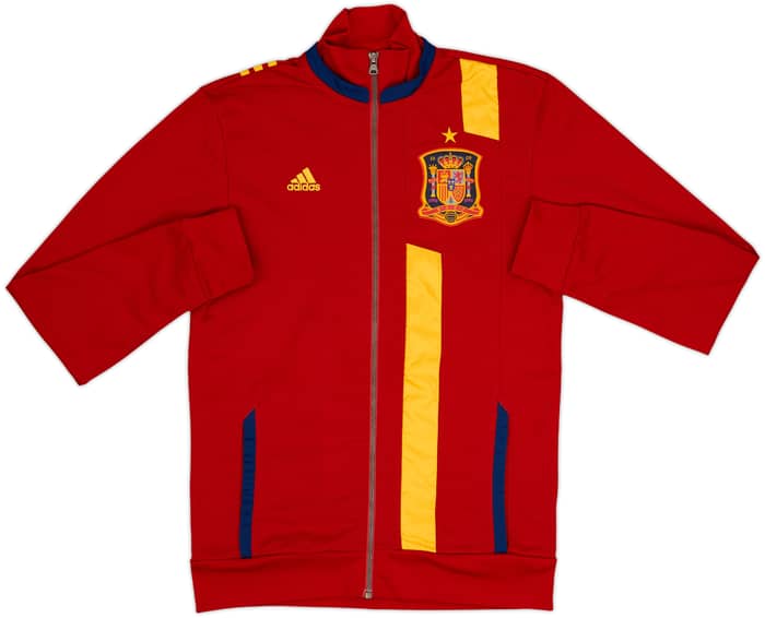 2012-13 Spain adidas Track Jacket - 8/10 - (S)