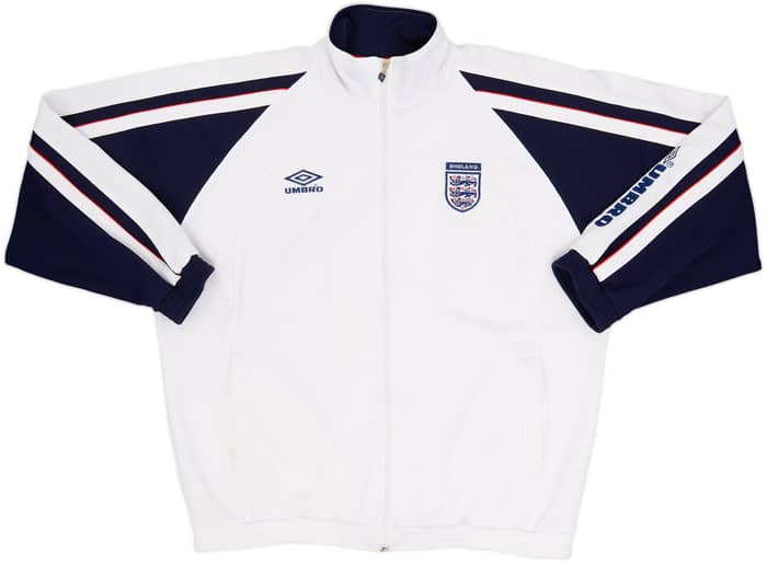2000-01 England Umbro Track Jacket - 7/10 - (M)