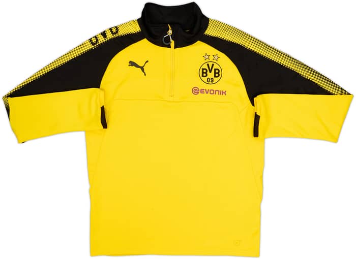 2015-16 Borussia Dortmund Puma 1/4 Zip Training Top - 8/10 - (S)