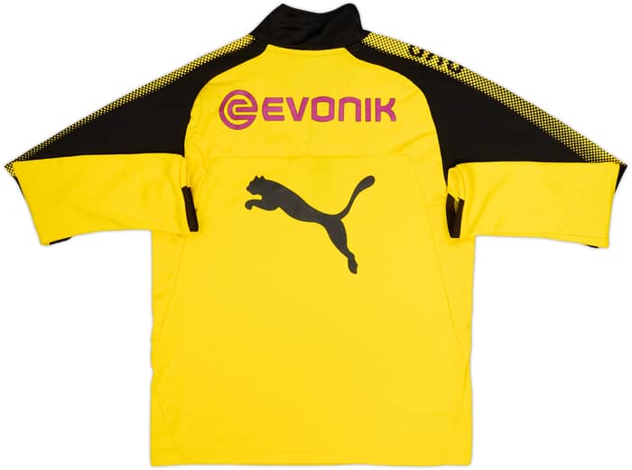 2015-16 Borussia Dortmund Puma 1/4 Zip Training Top - 8/10 - (S)