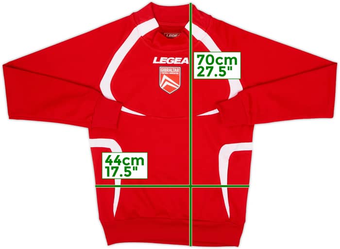 2018-19 Gibraltar Legea Sweat Top - 7/10 - (S)