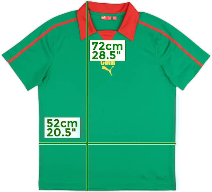 2008-09 Cameroon Puma Training Shirt - 8/10 - (M)