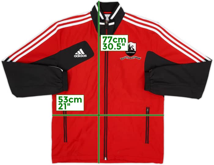 2012-13 Swansea adidas Track Jacket - 6/10 - (M)