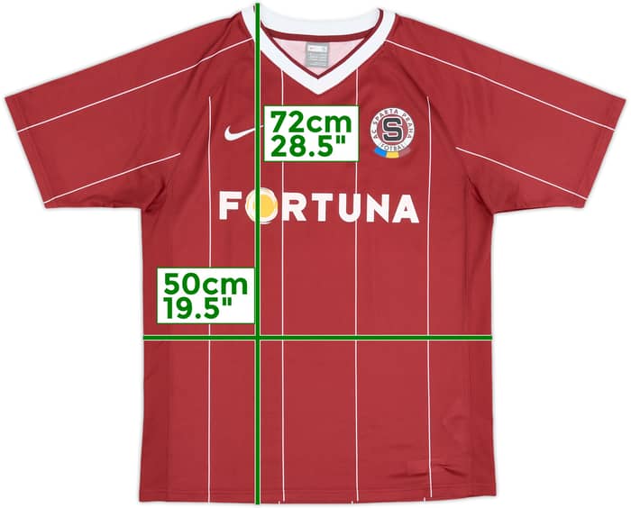 2007-08 Sparta Prague Home Shirt - 8/10 - (S)