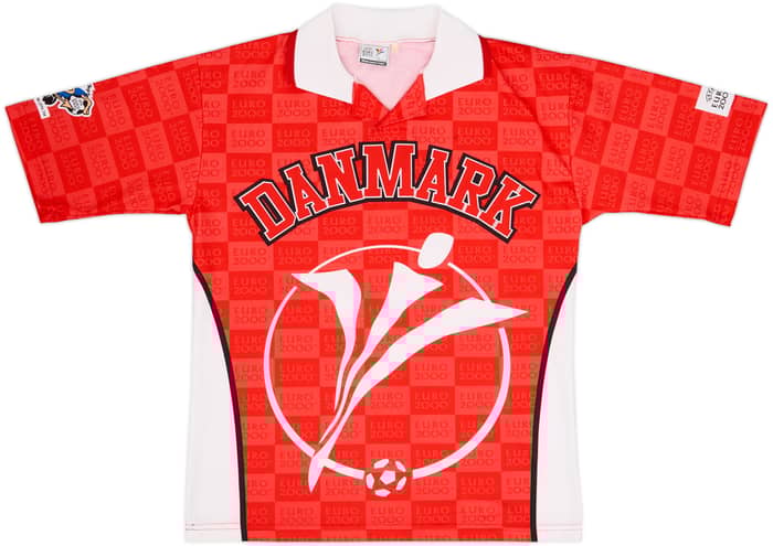 Camiseta de entrenamiento de Denmark 'Euro 2000' 2000 - 9/10 - (S)