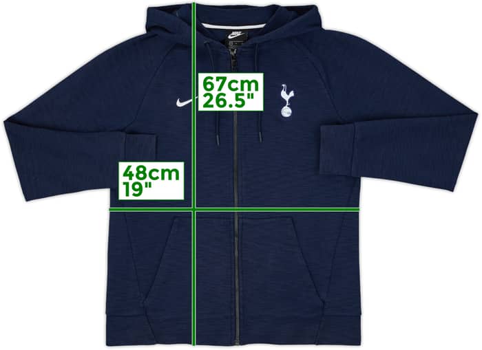 2018-19 Tottenham Nike Hooded Track Jacket - 8/10 - (S)