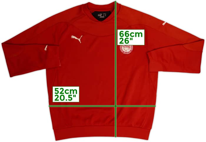 2010-11 Olympiakos Puma Sweat Top - 6/10 - (M)