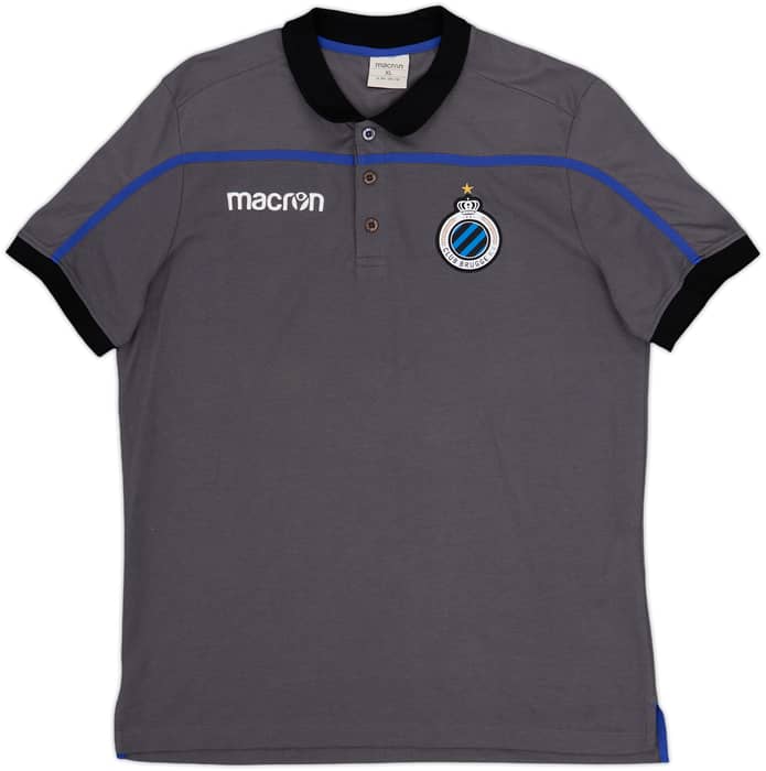 2018-19 Club Brugge Macron Polo - 8/10 - (XL)