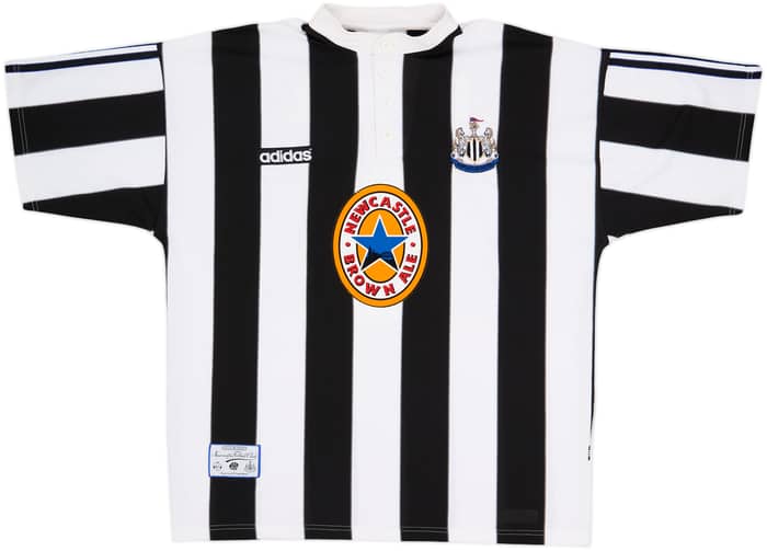 1995-97 Newcastle Home Shirt Shearer #9 - 10/10 - (XXL)