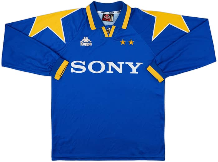 1995-96 Juventus Away L/S Shirt - 8/10 - (M)
