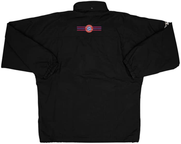 1992-93 Bayern Munich adidas Abrigo de banquillo con capucha - 9/10 - (L)