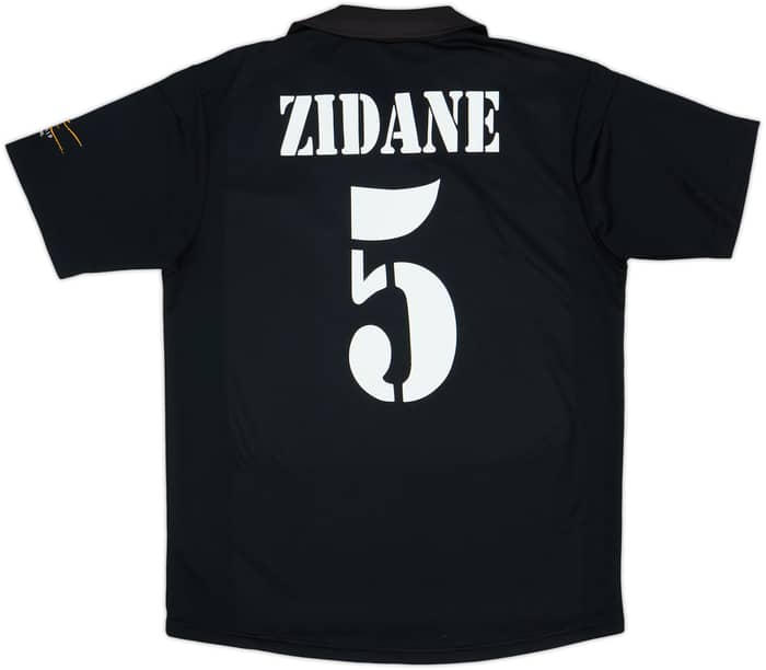 2001 Real Madrid Away Shirt Zidane #5 - 8/10 - (M)