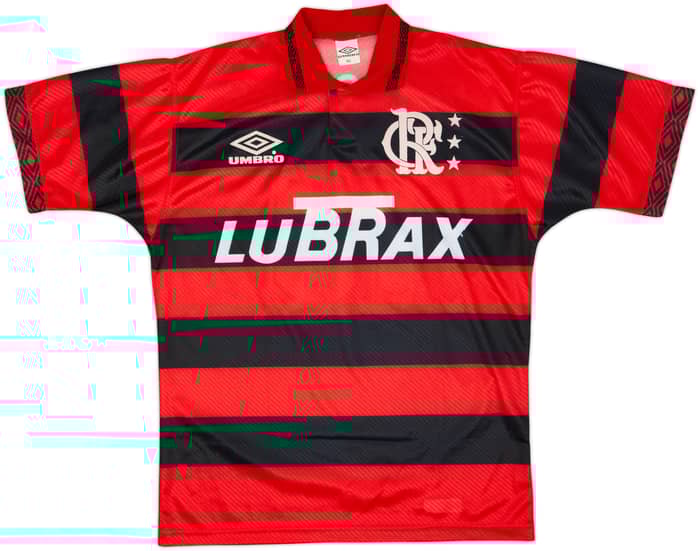 1993-94 Flamengo Home Shirt #10 - 8/10 - (XL)