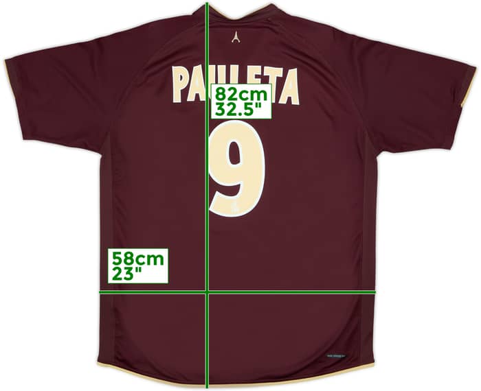 2006-07 Paris Saint-Germain Away Shirt Pauleta #9 - 9/10 - (XL)