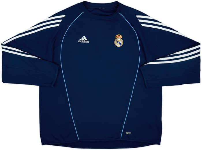 2005-06 Real Madrid adidas Sweat Top - 6/10 - (XXL)