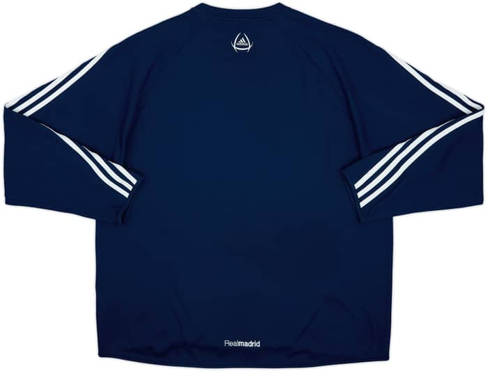 2005-06 Real Madrid adidas Sweat Top - 6/10 - (XXL)