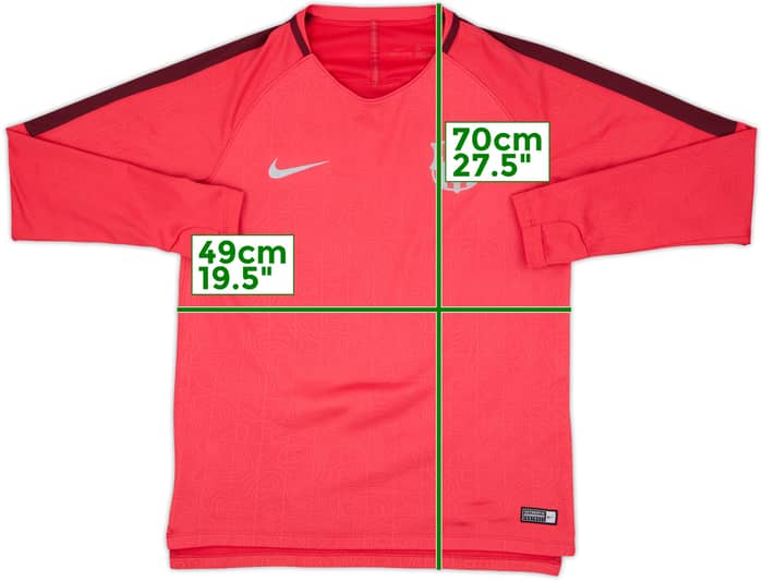 2018-19 Barcelona Nike Sweat Top - 7/10 - (M)