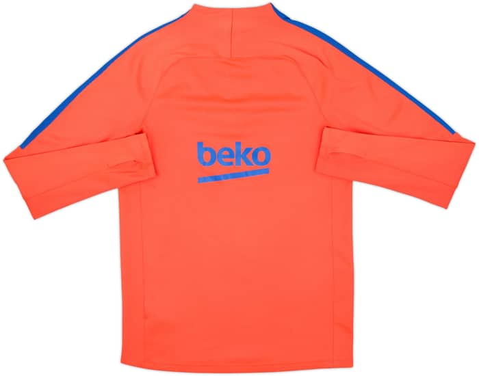 2016-17 Barcelona Nike 1/4 Zip Training Top - 8/10 - (S)