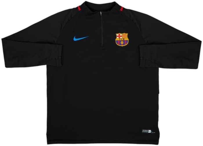2017-18 Barcelona Nike 1/4 Zip Drill Top - 5/10 - (L)