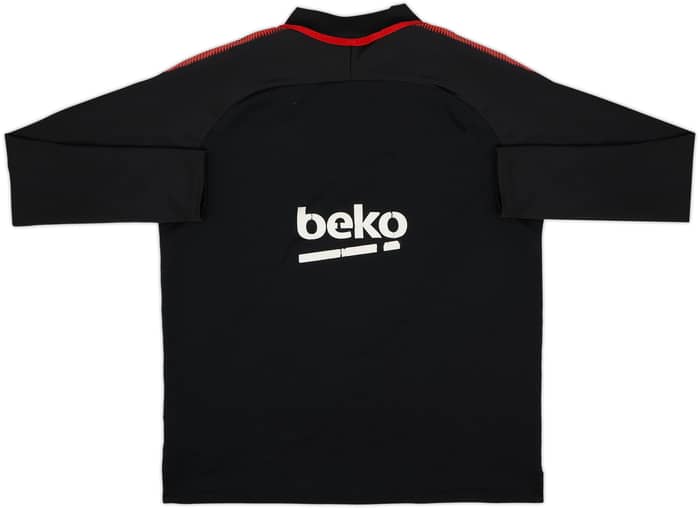2017-18 Barcelona Nike 1/4 Zip Drill Top - 5/10 - (L)