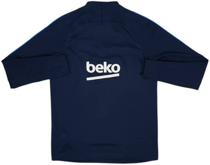 2016-17 Barcelona Nike 1/4 Zip Drill Top - 8/10 - (S)