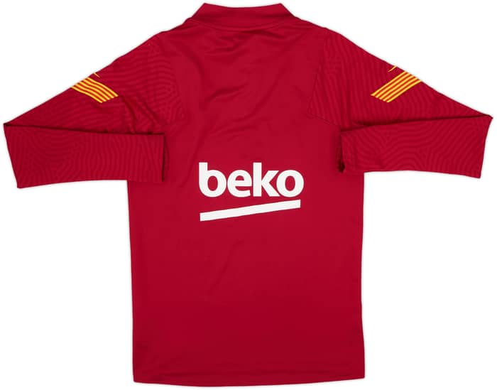 2020-21 Barcelona Nike 1/4 Zip Training Top - 6/10 - (S)