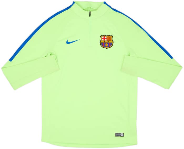 2017-18 Barcelona Nike Drill Top con cremallera 1/4 - 6/10 - (M)