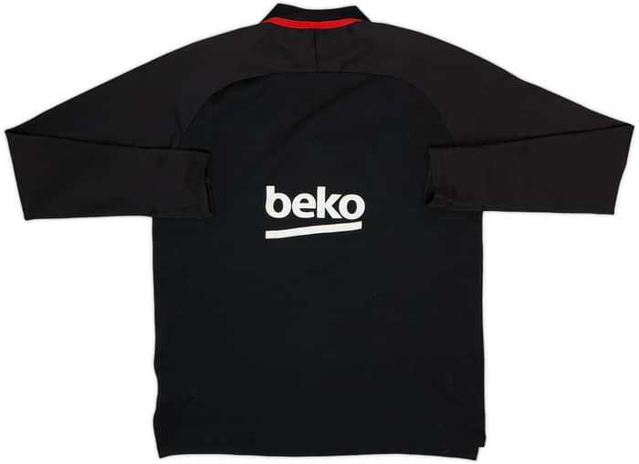 2017-18 Barcelona Nike 1/4 Zip Training Top - 8/10 - (M)