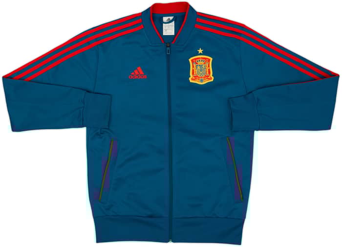 2017-18 España adidas Chaqueta de chándal - 8/10 - (S)
