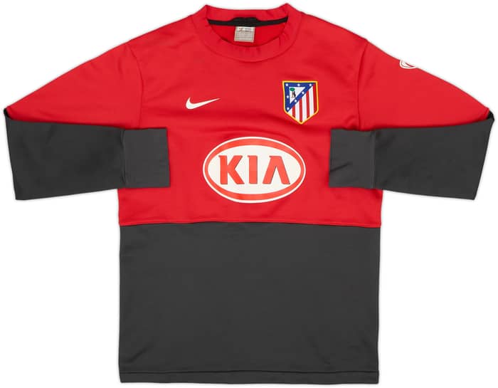 2009-10 Atletico Madrid Nike Sweat Top - 6/10 - (S)